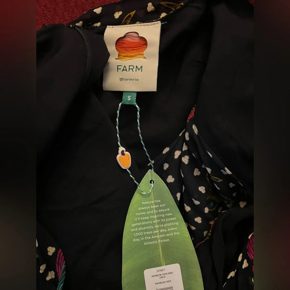 Farm Rio Rainbow Oxen Mini Dress - Picture 7 of 9